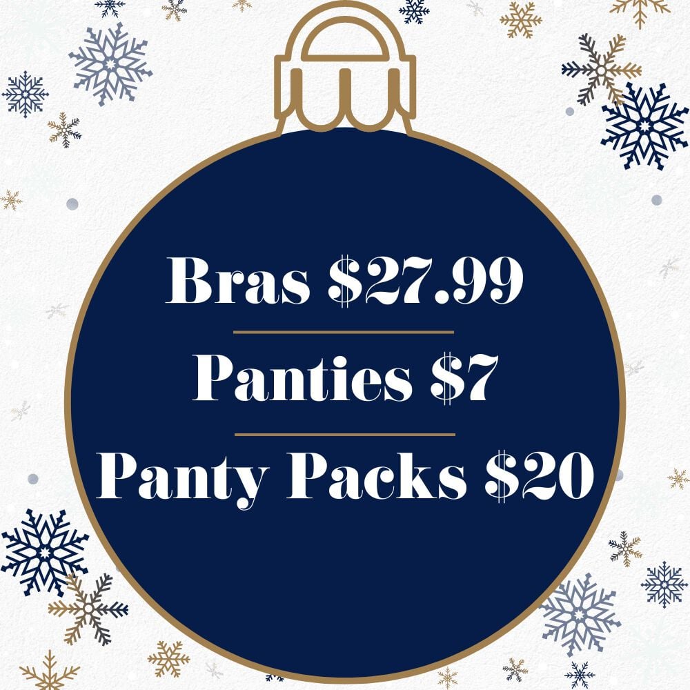 effortless bras $27.99 Panties $7 panty pack $20